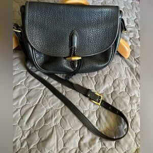 Dooney & Bourke Vintage Black Leather Women's Bag